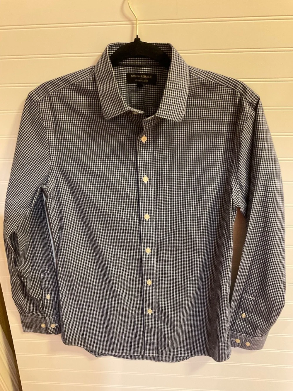 banana republic dress shirt sizing Men's Athletic-Fit Dress Shirt White Regular Size XXL